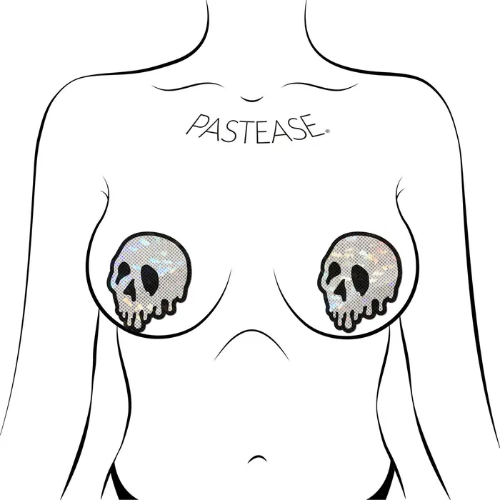 Pastease Skull Melt Shattered Glass | Pastease Dildos