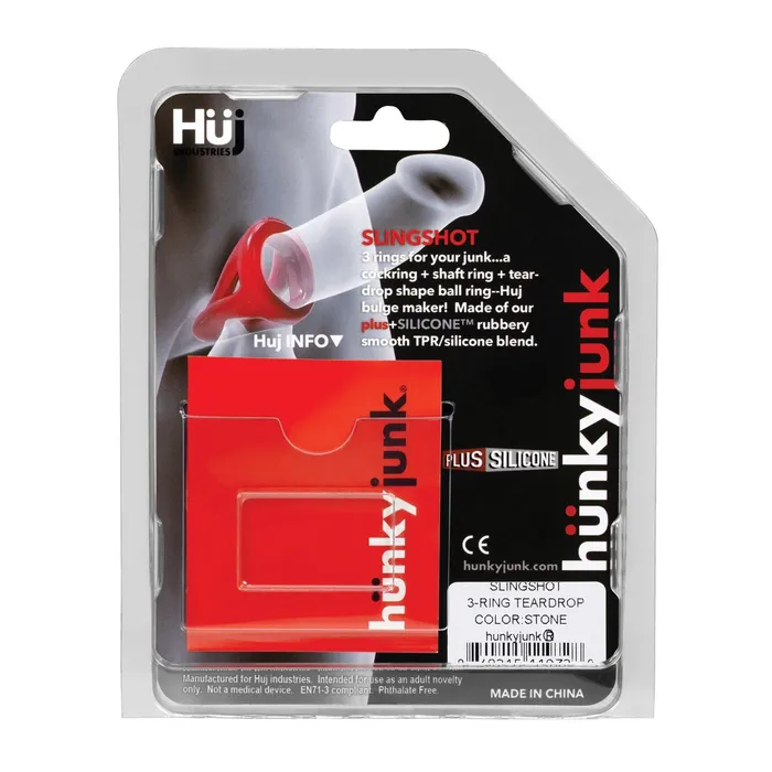 Hunky Junk Male Sex Toys Hunky Junk Slingshot 3 Ring Teardrop