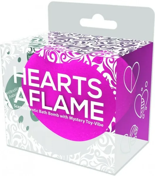 Hott Products Unlimited Vibrators Hearts Aflame Bath Balm