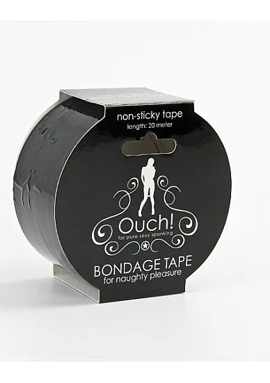 Bondage Tape Black SHOTS AMERICA Anal