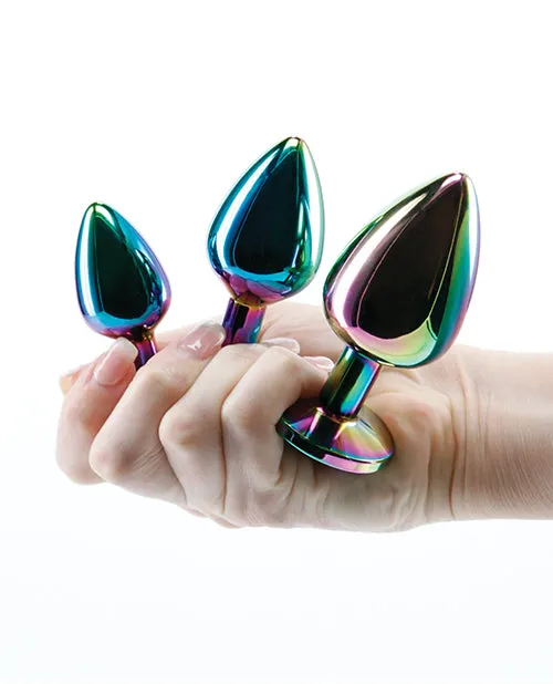 Anal NS Novelties Rear Assets Rainbow Gem Anal Trainer Kit