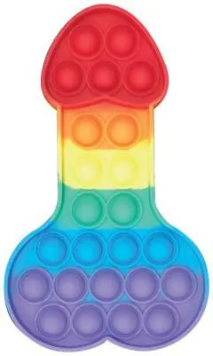 Male Sex Toys Kheper Games Rainbow Penis Pop It Fidget Toy