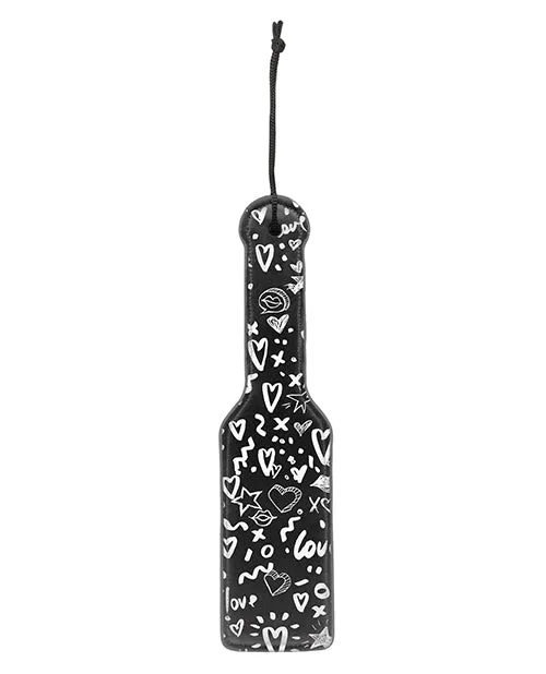 Shots Vibrators Shots Ouch Love Street Art Fashion Printed Paddle