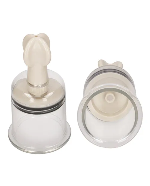 Vibrators Shots Shots Pumped Nipple Set