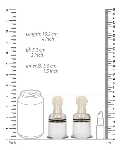 Vibrators Shots Shots Pumped Nipple Set
