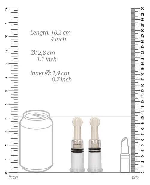 Vibrators Shots Shots Pumped Nipple Set