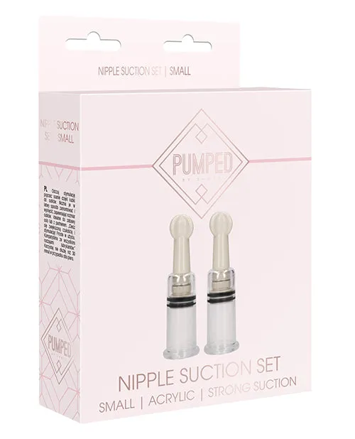 Vibrators Shots Shots Pumped Nipple Set