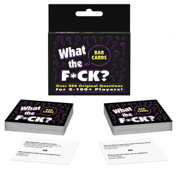 Kheper Games Dildos What The Fck Bar Cards from Kheper Games