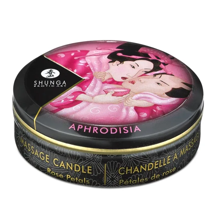 Couples Shunga Mini Massage Candle Aphrodisia Roses Petals 1 Fl Oz Couples Shunga Mini Massage Candle Aphrodisia Roses Petals 1 Fl Oz