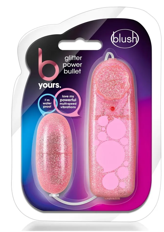 B Yours Female Sex Toys B Yours Glitter Power Bullet Vibrator with Remote Control B Yours Female Sex Toys B Yours Glitter Power Bullet Vibrator with Remote Control