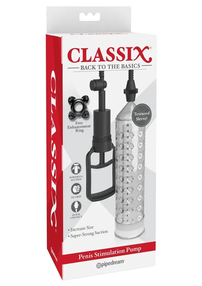 Classix Penis Stimulation Pump Classix Male Sex Toys Classix Penis Stimulation Pump Classix Male Sex Toys