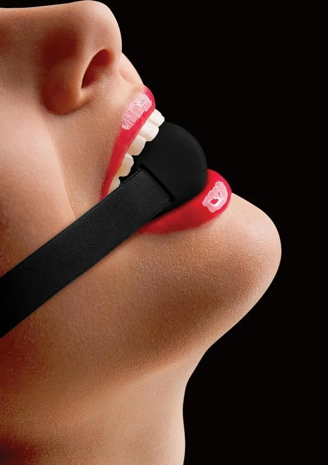Couples Ouch Ouch Elastic Ball Gag with Stretchable Strap Couples Ouch Ouch Elastic Ball Gag with Stretchable Strap