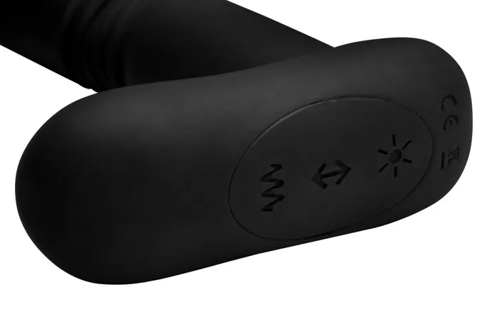 Male Sex Toys XR Brands Under Control Silicone Thrusting Anal Plug With Remote Control