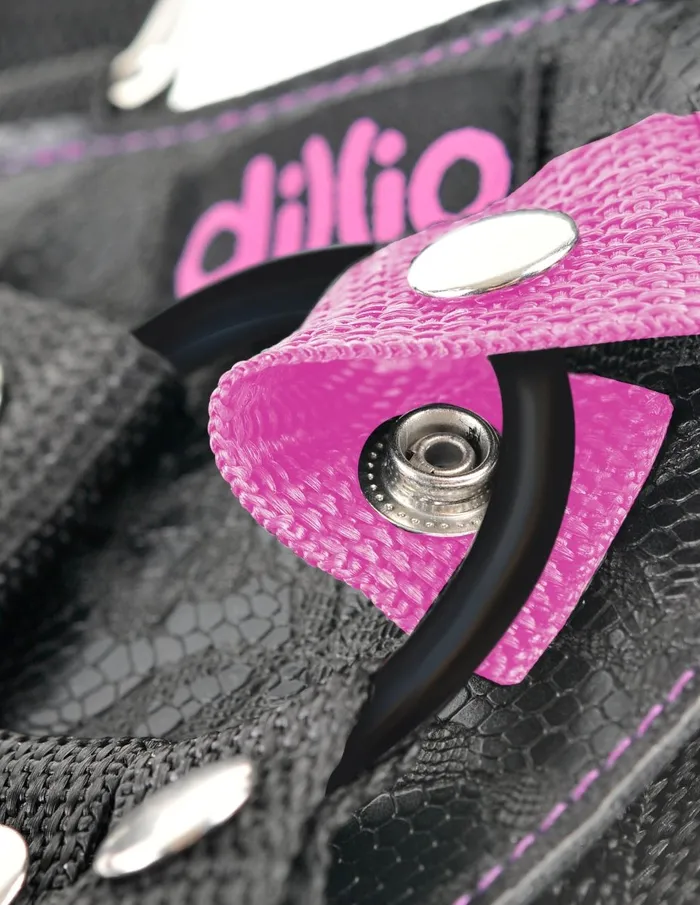 Pipedream Female Sex Toys Dillio Pink 7 Inch Strapon Suspender Harness Set Pipedream Female Sex Toys Dillio Pink 7 Inch Strapon Suspender Harness Set