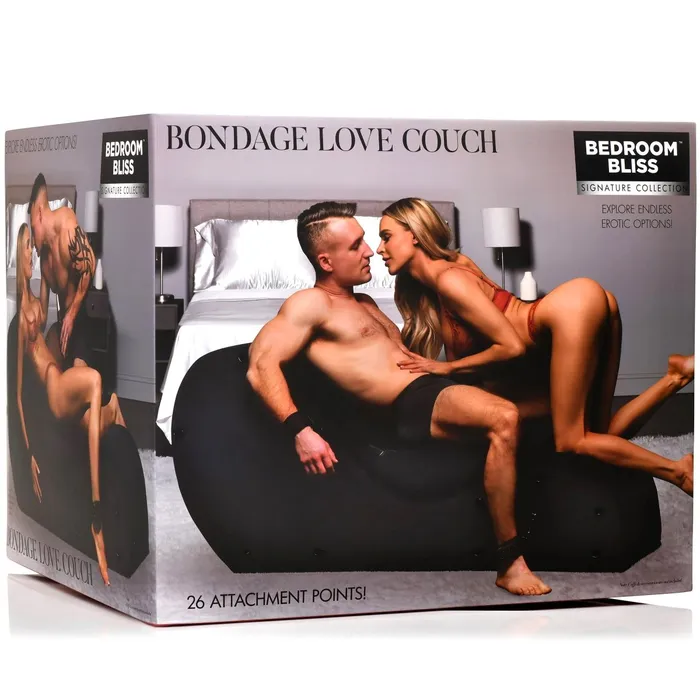 XR Bedroom Bliss Anal Bondage Love Couch Black XR Bedroom Bliss Anal Bondage Love Couch Black