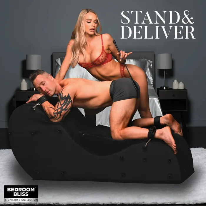 XR Bedroom Bliss Anal Bondage Love Couch Black XR Bedroom Bliss Anal Bondage Love Couch Black