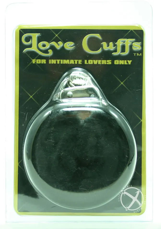 Anal Plush Love Cuffs Plush Love Cuffs Black