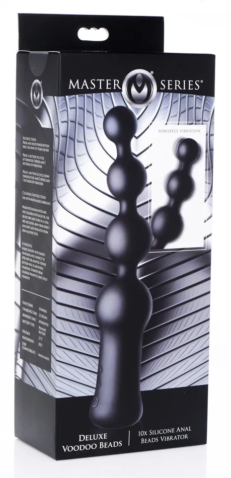 Anal XR Brands Voodoo Anal Beads Vibrator
