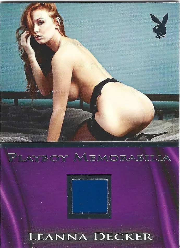Dildos Dans Cards Playboys The Book Of Lingerie Vol 2 Leanna Decker Platinum Foil Memorabilia Card Dildos Dans Cards Playboys The Book Of Lingerie Vol 2 Leanna Decker Platinum Foil Memorabilia Card