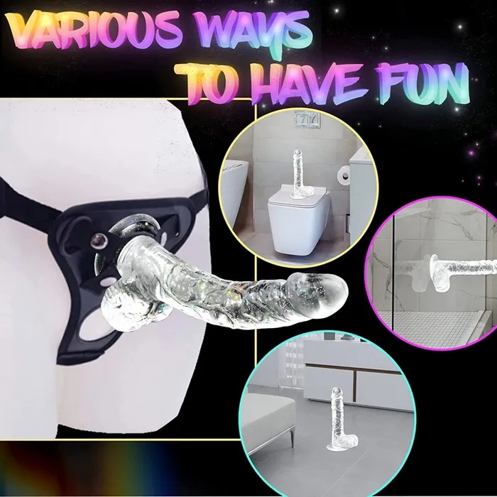 Apollo 83 Realistic Dildo With A Transparent Body Laphwing Laphwing Female Sex Toys