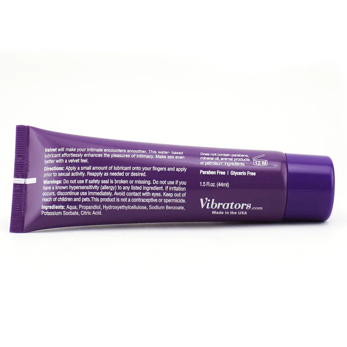 Velvet Personal Lubricant Get The Most Pleasure From Your Toys Vibratorsdotcom Vibrators