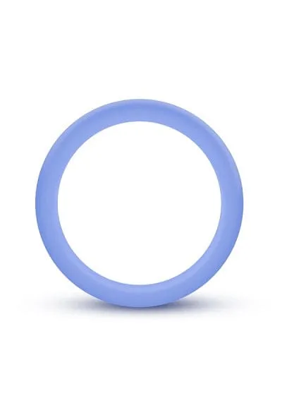 Blush Dildos Blush Performance Blue Glow Silicone Glo Cock Ring