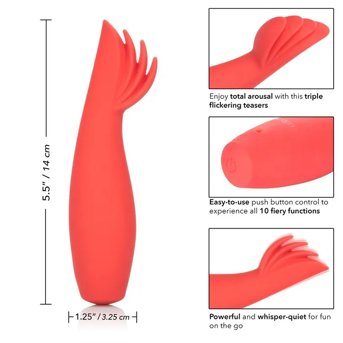 CALIFORNIA EXOTIC NOVELTIES Vibrators RED HOT BLAZE