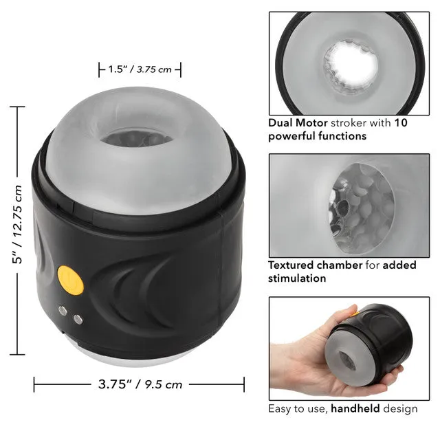 Male Sex Toys Calexotics Boundless Dual Motor Stroker