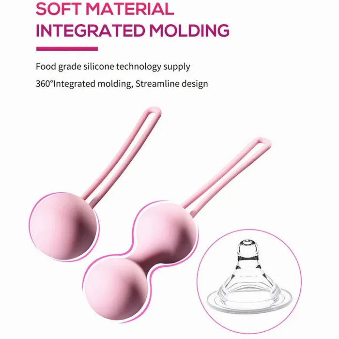 Romulus Pelvic Power Kegel Ball Soft Silicone Kegel Eggs for Enhanced Pelvic Floor Strength Female Sex Toys