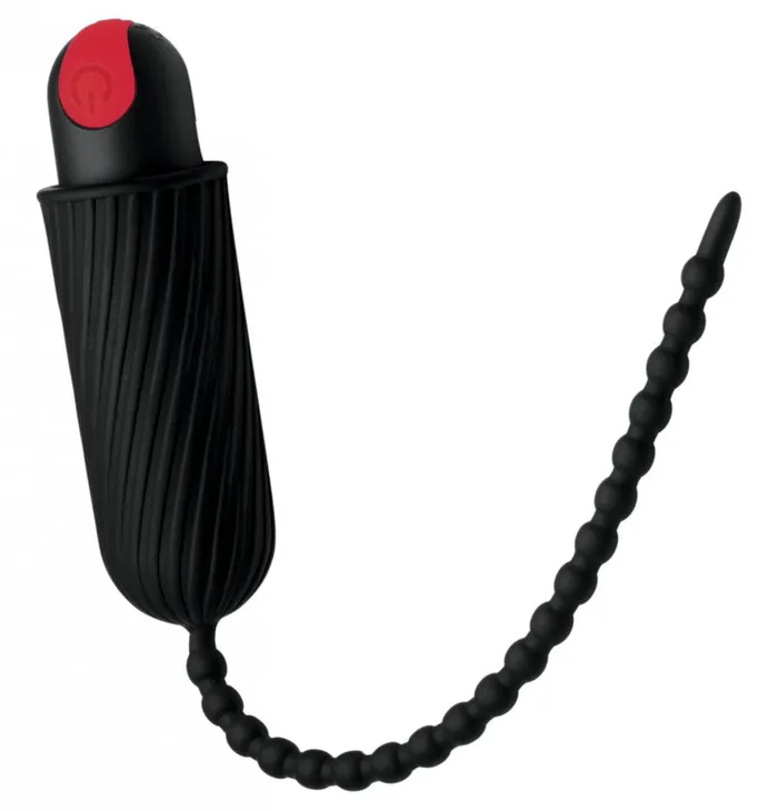7X Dark Chain Rechargeable Silicone Sound with Remote Master Series Female Sex Toys