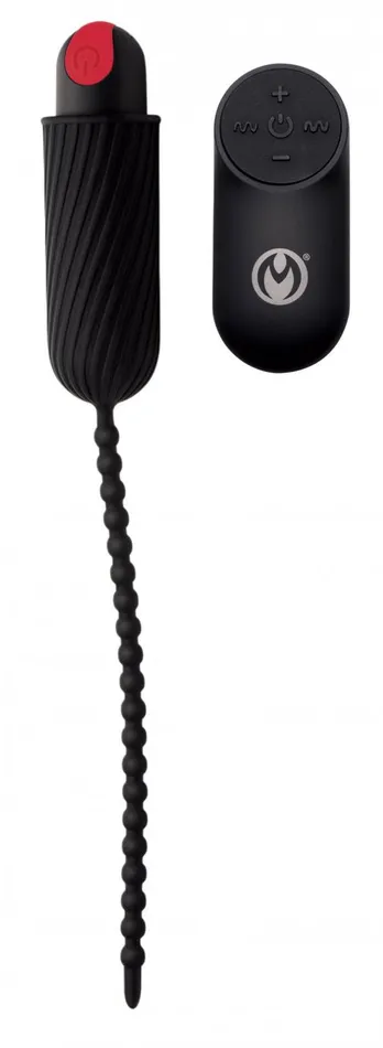 7X Dark Chain Rechargeable Silicone Sound with Remote Master Series Female Sex Toys