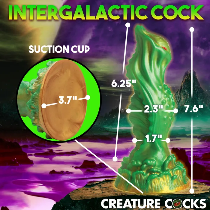 Creature Cocks Dildos Nebula Alien Silicone Dildo
