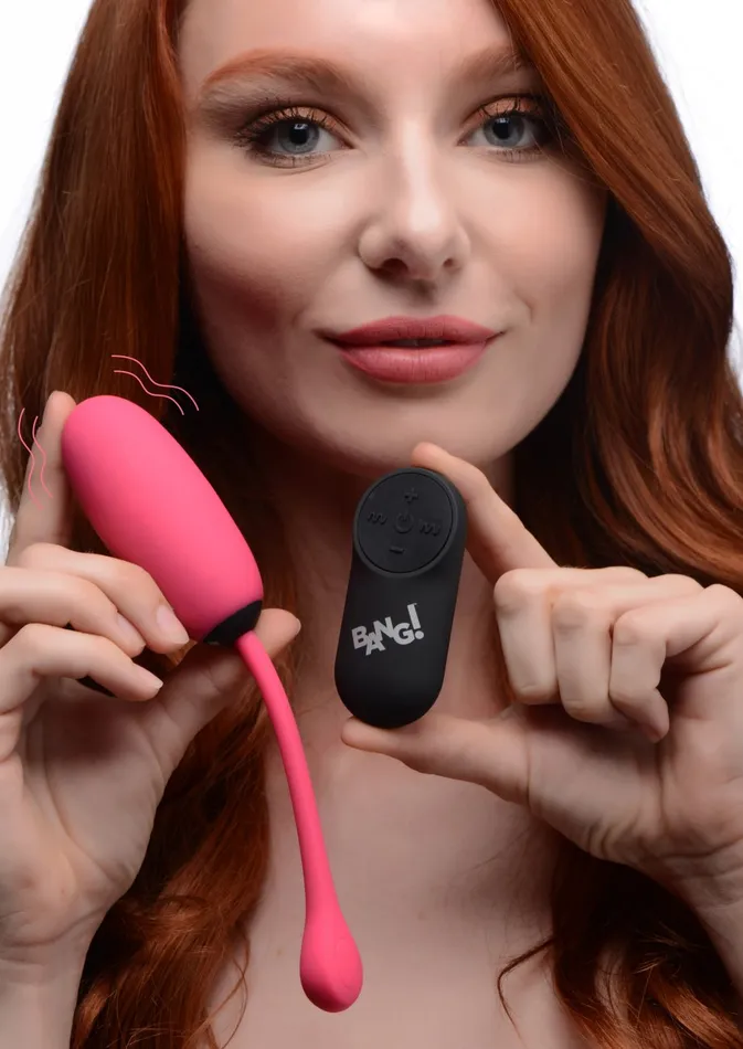 Female Sex Toys Bang Remote Control 28X Silicone Plush Egg