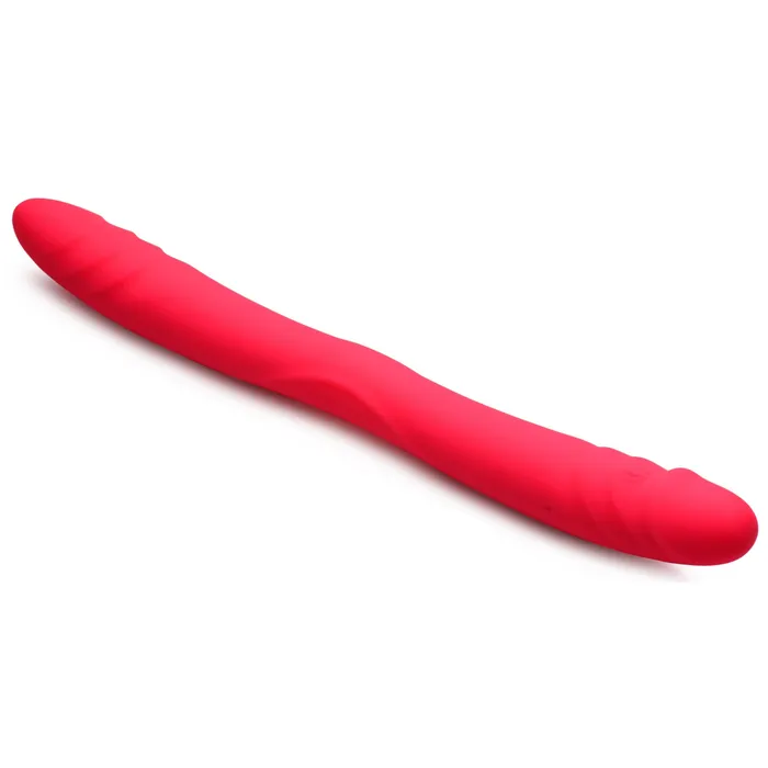 Female Sex Toys Inmi 7X Double Down Silicone Double Dildo with Remote