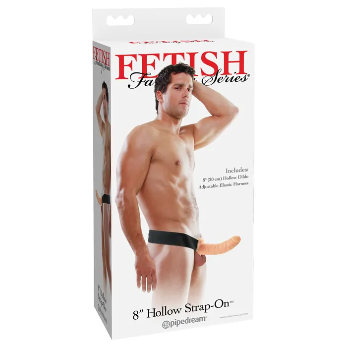 Female Sex Toys Pipedream Fetish Fantasy Series 8 Firm Hollow StrapOn