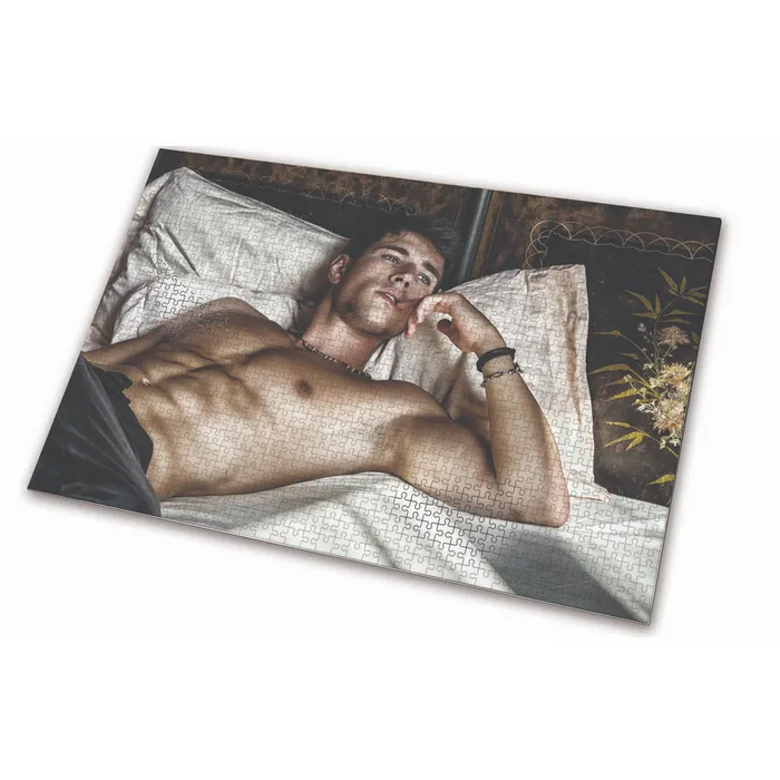 Little Genie Productions 1000Piece Sexy Puzzles Men In Bed Chase Female Sex Toys