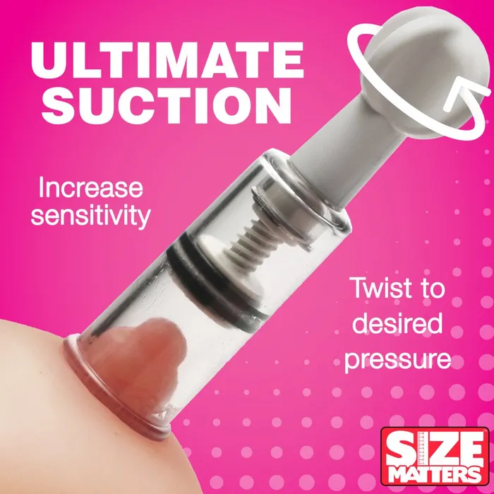 Size Matters Vibrators Twisted Triplets Nipple and Clit Suckers
