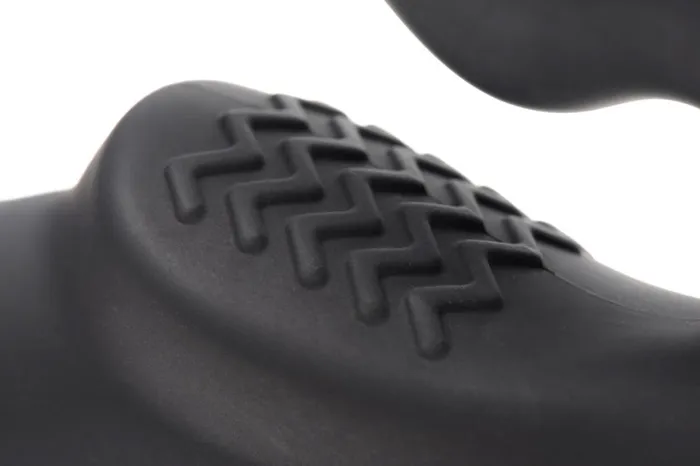 Strap U Female Sex Toys Urge Black Silicone Strapless Strap On With Remote