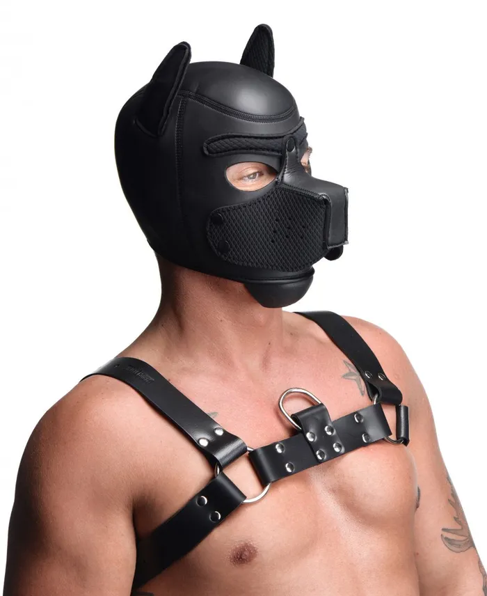 Vibrators Master Series Spike Neoprene Puppy Hood