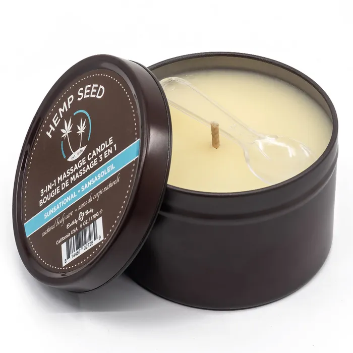 Windsor Earthly Body Hemp Seed 3In1 Massage Candle Sunsational Scent Female Sex Toys Windsor Earthly Body Hemp Seed 3In1 Massage Candle Sunsational Scent Female Sex Toys