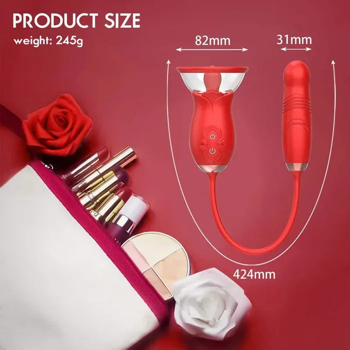 Xinghaoya 3In1 Multiple Pleasure Rose Toy Vibrator for Women Vibrators