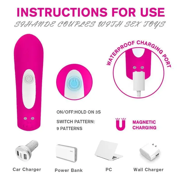Xinghaoya Couples Remote Control Vibrating Sex Toy for Couples